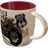 Чашка керамическая Nostalgic-Art Route 66 - Bike Map (43061)